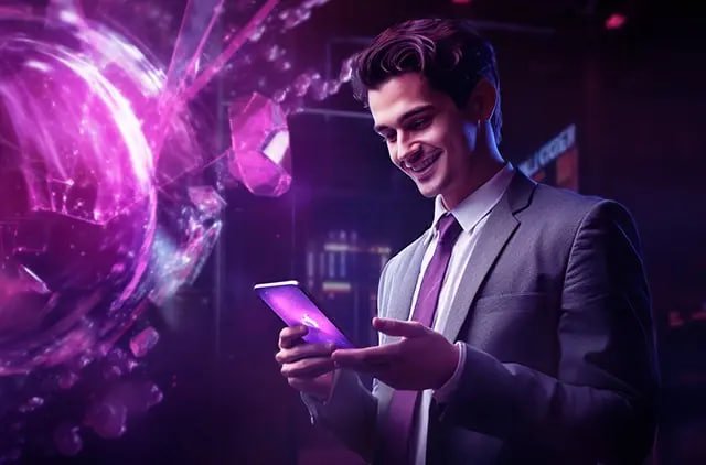 Ilustrasi level member 889 di perangkat mobile